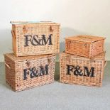 Fortnum and Mason's wicker hampers