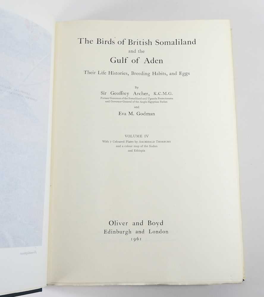 The Birds of British Somaliland and the Gulf of Aden - Image 6 of 23