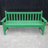 A garden bench