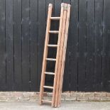 A wooden ladder