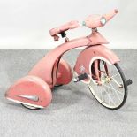 A 1950's tricycle