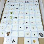 A collection of gemstones