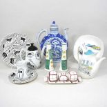 A collection of 1950's tablewares
