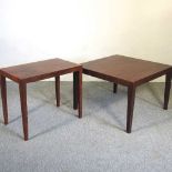 Two 1970's Danish occasional tables