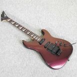 A Charvel electric guitar