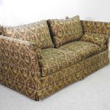 A large knole sofa