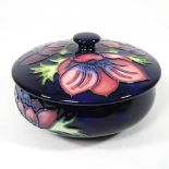 A Moorcroft bowl and cover