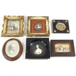 A collection of miniature pictures