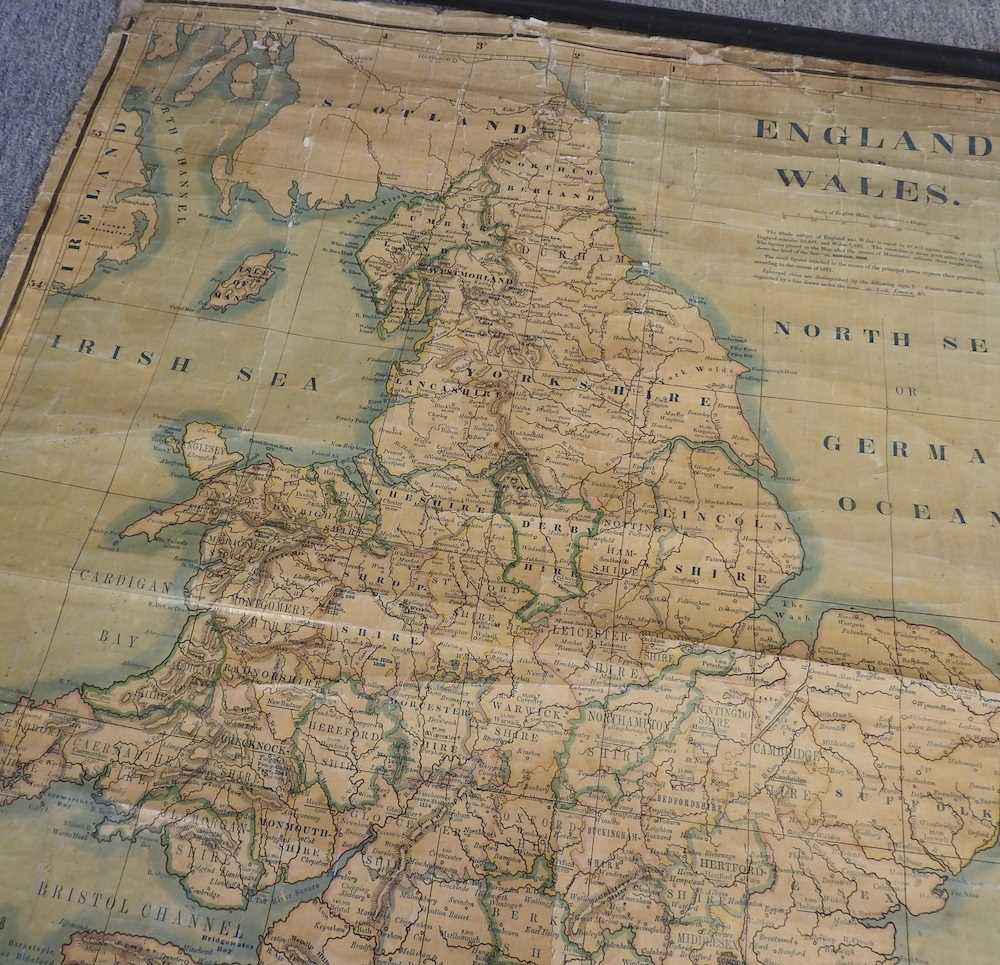 A mid 20th century steam railway map - Image 3 of 4