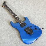 A Charvel electric guitar