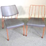 A pair of Habitat chairs