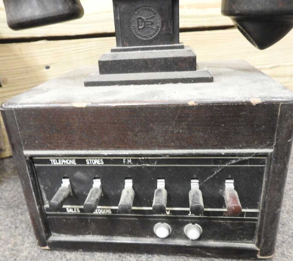 A vintage dictograph telephone - Image 3 of 5