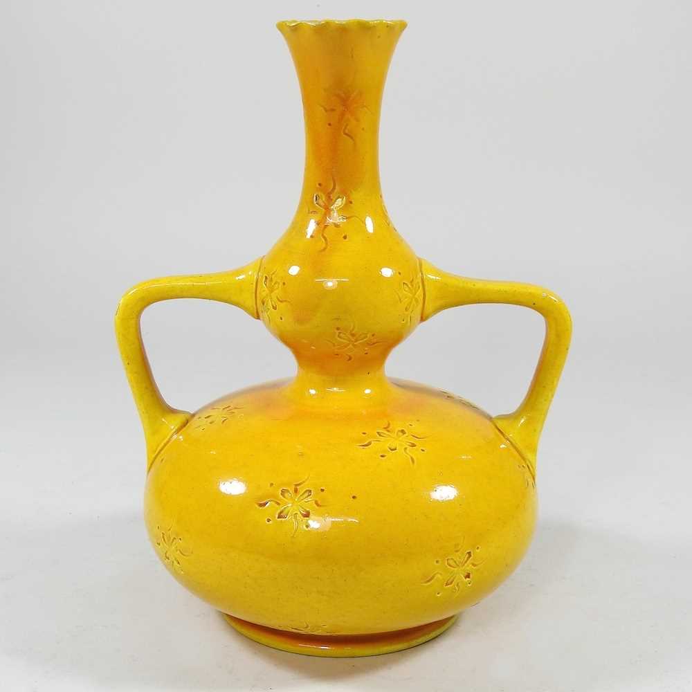 A Burmantofts vase