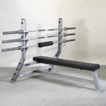 A Body Solid Olympic weight bench