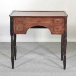 A Regency lowboy