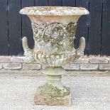 A garden urn