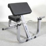 A Body Solid weight bench