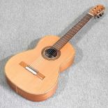 A Spanish acoustic guitar