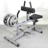 A Body Solid weight bench