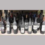 A collection of wine