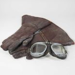 A pair of World War II goggles