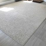 A large modern cream carpet