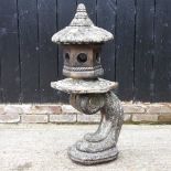 A garden lantern