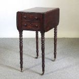 A 19th century worktable