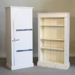 Two painted cabinets