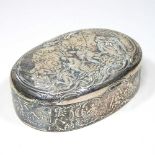 A Dutch silver box