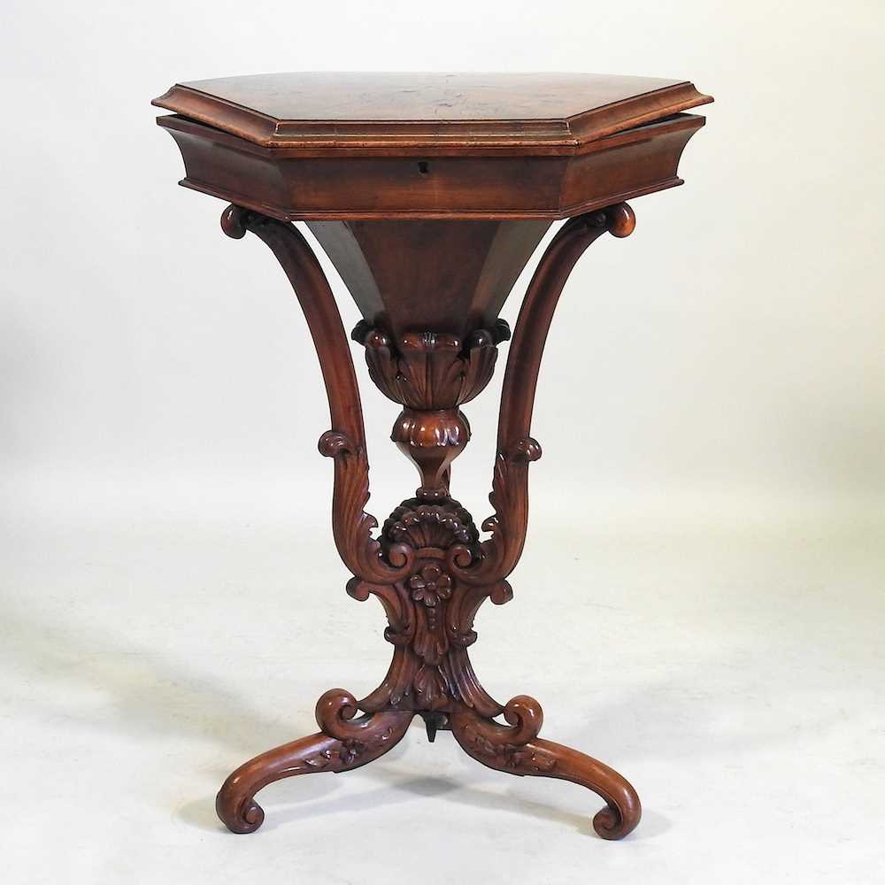 A 19th century work table