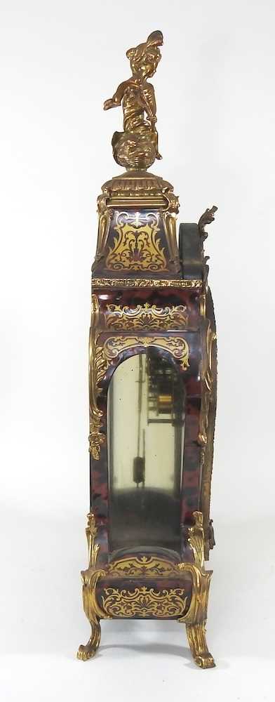 A large bracket clock - Image 7 of 12