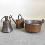 A collection of metal wares