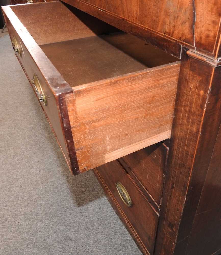 A 19th century mahogany dresser base - Image 9 of 10