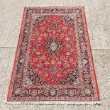 A Kashan rug
