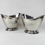 A pair of champagne coolers