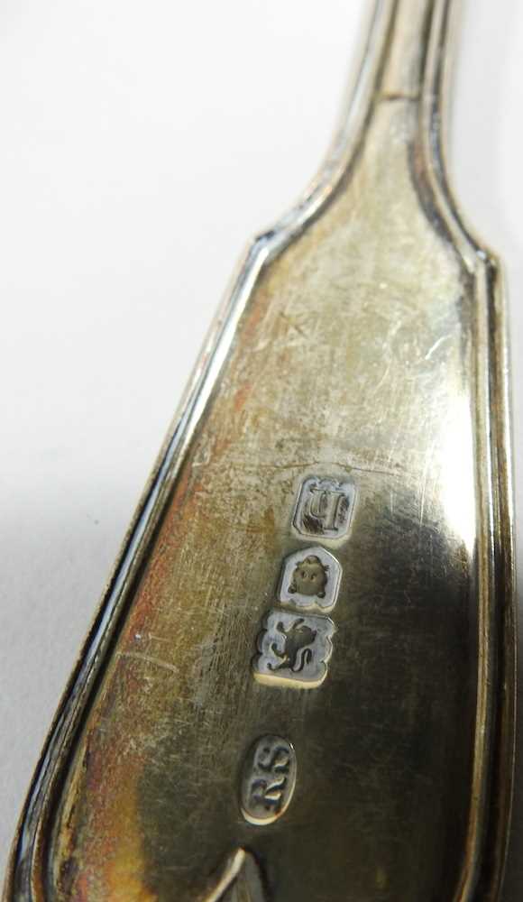 Seven silver table spoons - Image 3 of 4