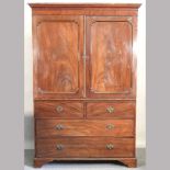 A 19th century linen press