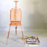 An artist's box easel