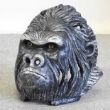 A gorilla mask