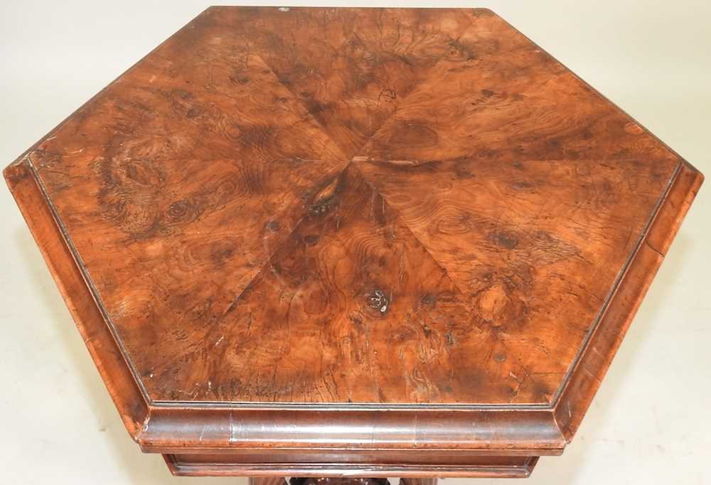 A 19th century work table - Image 2 of 4