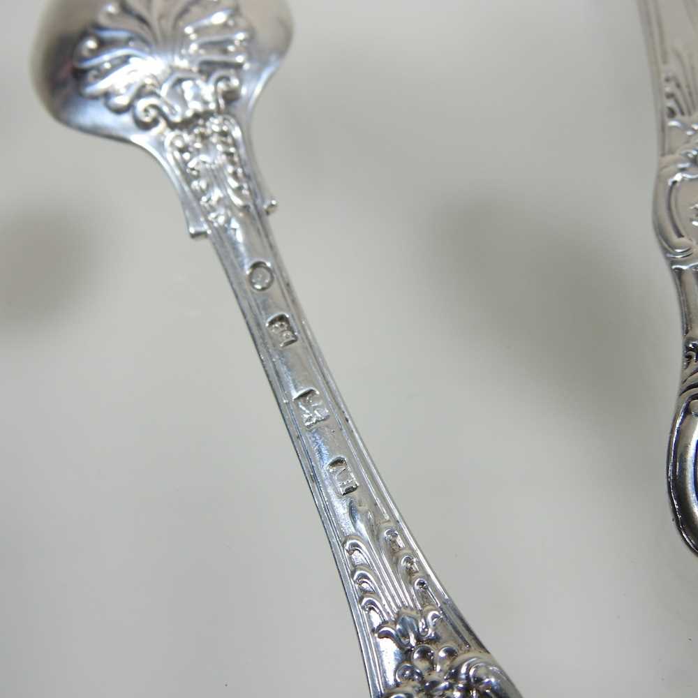 Six silver teaspoons - Image 3 of 3