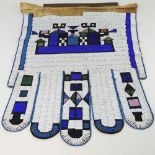 A Zulu beaded wedding apron