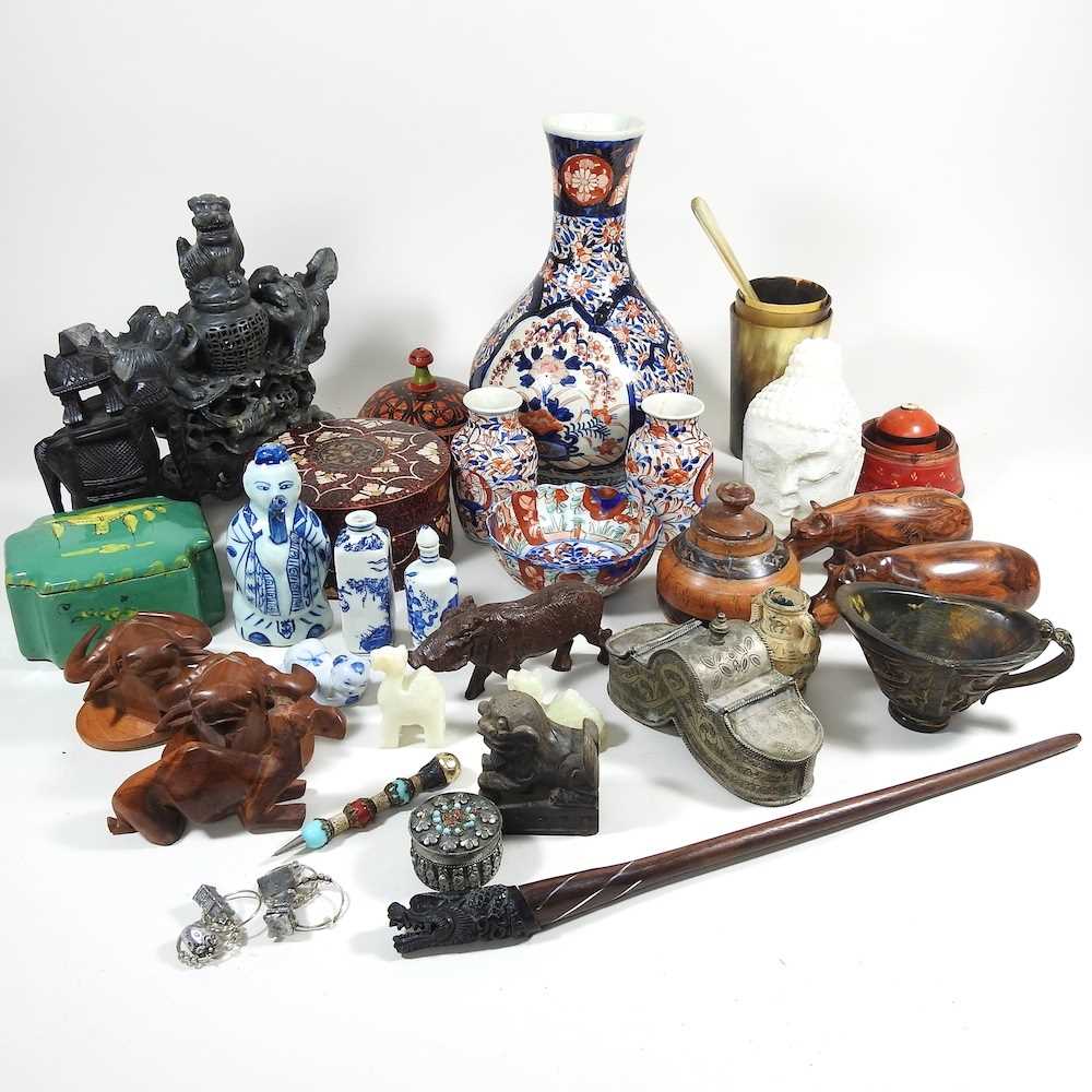 A collection of Eastern items