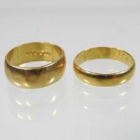 Two gold rings