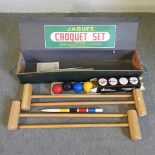 A Jaques croquet set