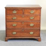 A George III oak chest