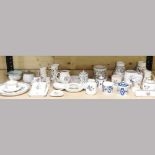 A collection of Poole pottery