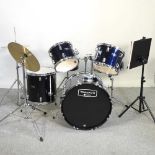 A drum kit