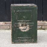A 19th century iron safe